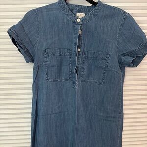 J. Crew Denim Shirt Dress